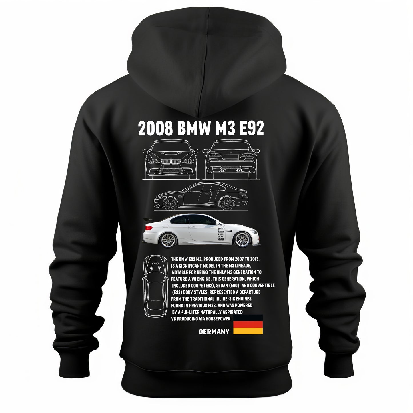 Hoodie BMW E92 M3