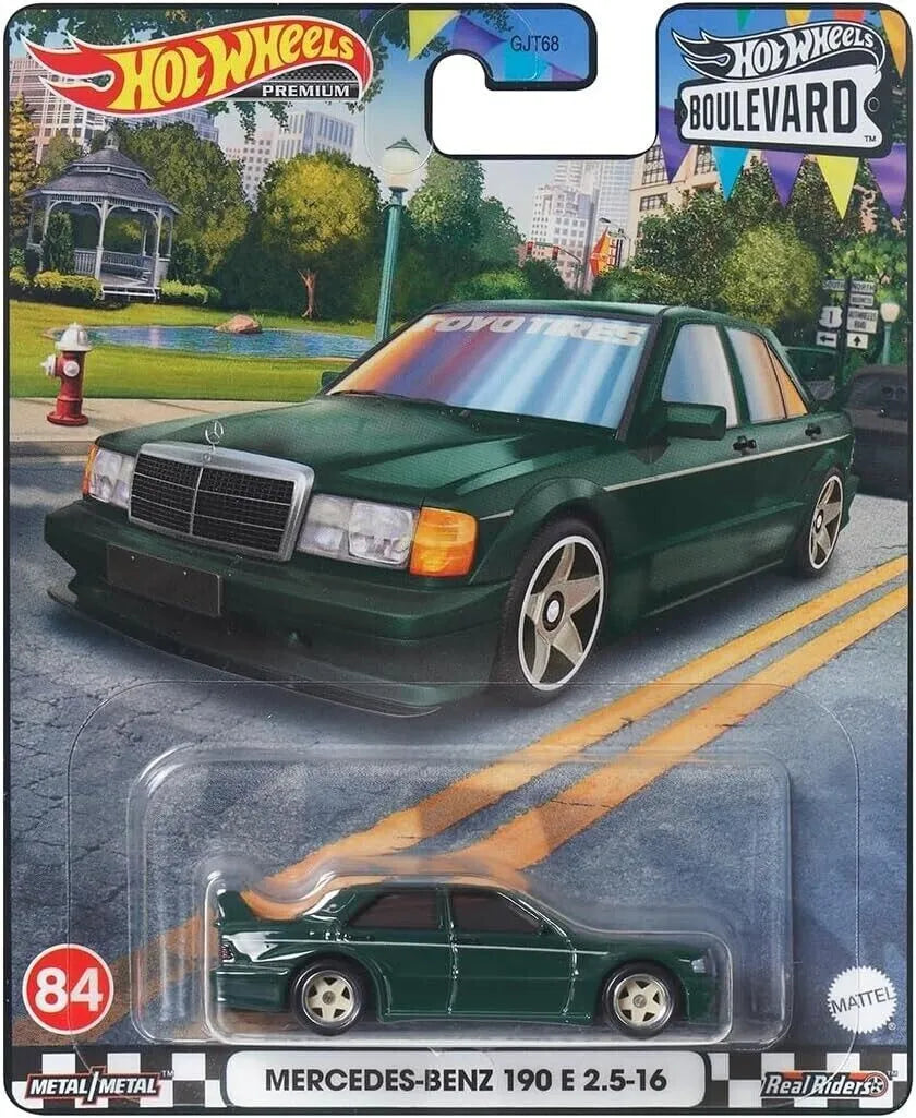 Hot Wheels Premium Mercedes-Benz 190 E 2.5-16 Boulevard